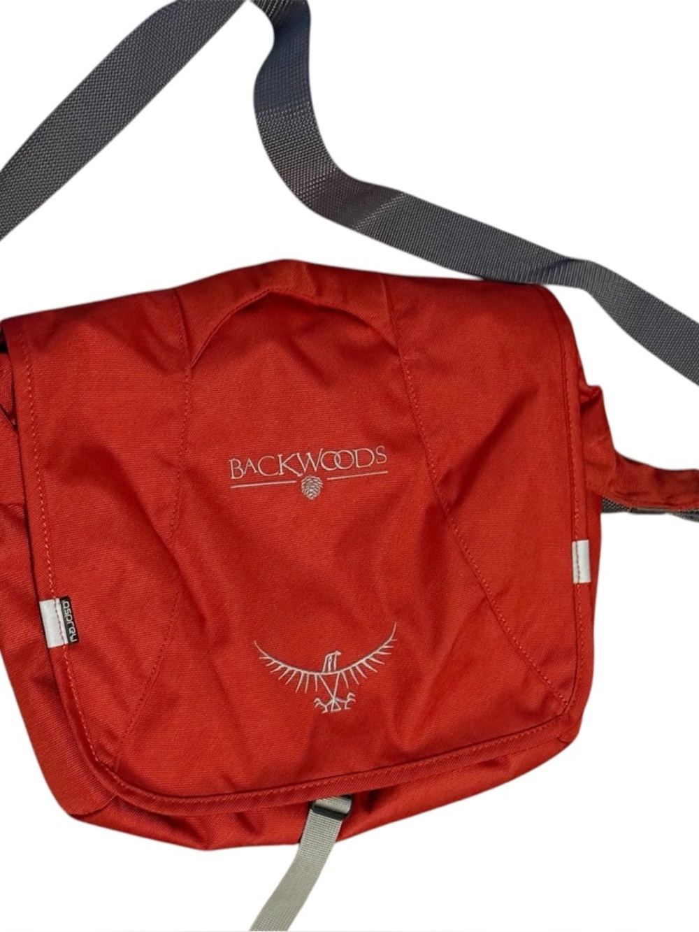 Osprey X Backwoods orange Flapjack Courier Crossbody Messenger Laptop Bag